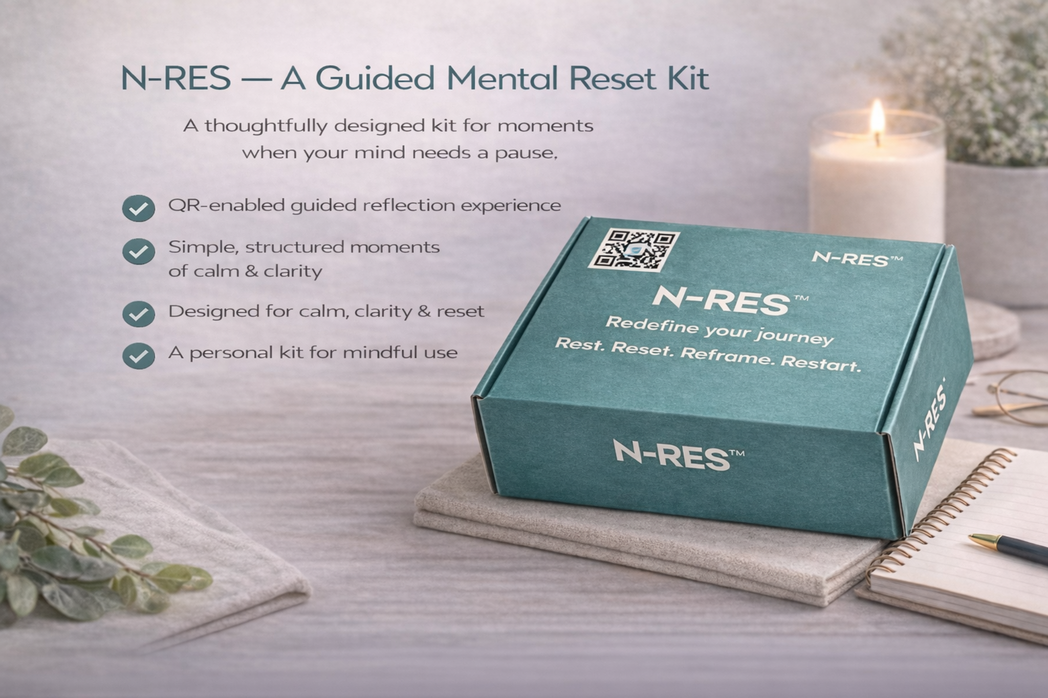 N-RES guided mental reset kit image